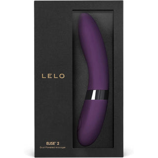 Lelo Elise 2 Plum Vibrator by Lelo – Discreet Sex Toys & Erotic Games from My Devilish Desires