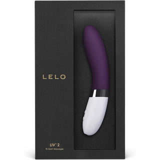 Lelo Liv 2 G Spot Vibrator Plum by Lelo – Discreet Sex Toys & Erotic Games from My Devilish Desires