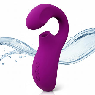 Lelo Enigma Dual Massager Deep Rose by Lelo – Discreet Sex Toys & Erotic Games from My Devilish Desires