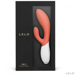 Lelo Ina 3 Dual Action Massager Coral by Lelo – Discreet Sex Toys & Erotic Games from My Devilish Desires