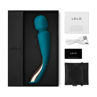 Lelo Smart Wand 2 Med Ocean Blue by Lelo – Discreet Sex Toys & Erotic Games from My Devilish Desires