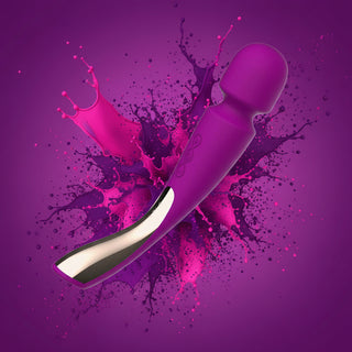 Lelo Smart Wand 2 Med Deep Rose by Lelo – Discreet Sex Toys & Erotic Games from My Devilish Desires