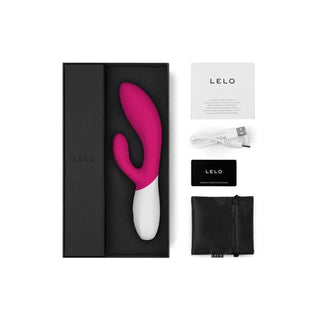 Lelo Ina Wave 2 Luxury Rechargeable Vibe Cerise by Lelo – Discreet Sex Toys & Erotic Games from My Devilish Desires