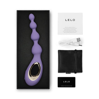 Lelo Soraya Anal Beads Massager Violet Dusk by Lelo – Discreet Sex Toys & Erotic Games from My Devilish Desires