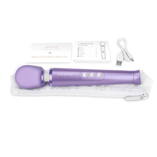 Le Wand Petite Rechargeable Vibrating Massager Violet by Le Wand – Discreet Sex Toys & Erotic Games from My Devilish Desires