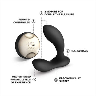 Lelo Hugo Luxury Prostate Massager Black by Lelo – Discreet Sex Toys & Erotic Games from My Devilish Desires