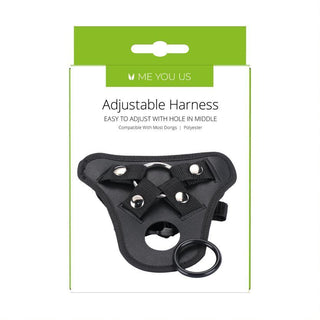 Me You Us Adjustable Harness Black by Me You Us – Discreet Sex Toys & Erotic Games from My Devilish Desires