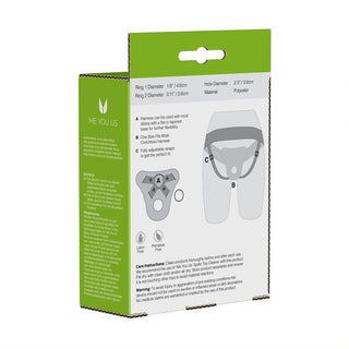 Me You Us Adjustable Harness Black by Me You Us – Discreet Sex Toys & Erotic Games from My Devilish Desires