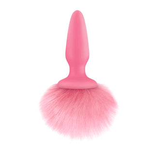 Pink Bunny Tail Butt Plug by NS Novelties – Discreet Sex Toys & Erotic Games from My Devilish Desires