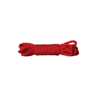 Ouch 1.5 Meters Kinbaku Mini Rope Red by Shots Toys – Discreet Sex Toys & Erotic Games from My Devilish Desires