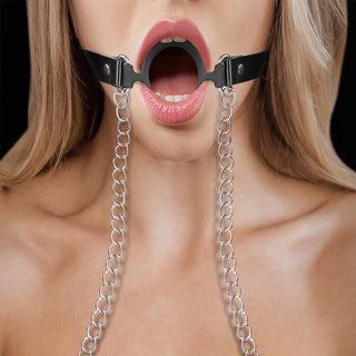 Ouch O Ring Gag With Nipple Clamps by Shots Toys – Discreet Sex Toys & Erotic Games from My Devilish Desires