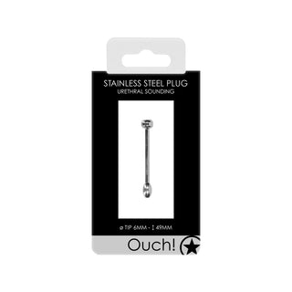 Ouch Stainless Steel Plug by Shots Toys – Discreet Sex Toys & Erotic Games from My Devilish Desires