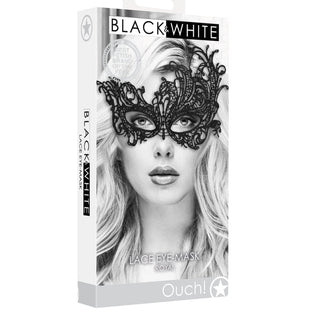 Ouch Lace Eye Mask Royal by Shots Toys – Discreet Masks from My Devilish Desires