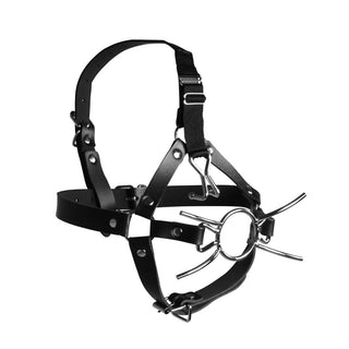 Ouch Xtreme Head Harness With Spider Gag And Nose Hooks by Shots Toys – Discreet Sex Toys & Erotic Games from My Devilish Desires