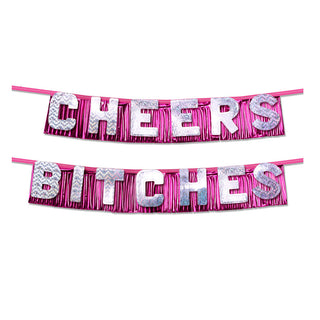 Bachelorette Party Favors Cheers Bitches Party Banner by PipeDream – Discreet Banners from My Devilish Desires