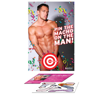Bachelorette Party Favors Pin The Macho On The Man by PipeDream – Discreet Party Games from My Devilish Desires