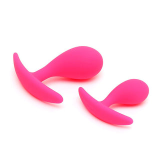 Copenhagen Pink Duo Anal Plug Set by Rimba – Discreet Sex Toys & Erotic Games from My Devilish Desires