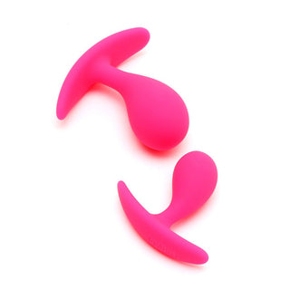 Copenhagen Pink Duo Anal Plug Set by Rimba – Discreet Sex Toys & Erotic Games from My Devilish Desires