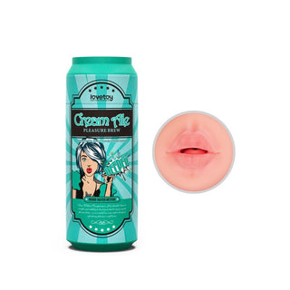 Love Toy Pleasure Brew Cream Ale Mouth Masturbator by Lovetoy – Discreet Sex Toys & Erotic Games from My Devilish Desires