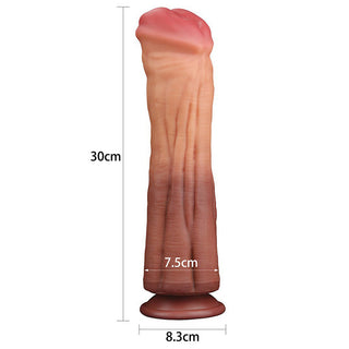 Lovetoy 12 Inch Dual Layered Silicone Horse Cock by Lovetoy – Discreet Sex Toys & Erotic Games from My Devilish Desires