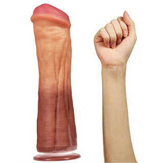 Lovetoy 12 Inch Dual Layered Silicone Horse Cock by Lovetoy – Discreet Sex Toys & Erotic Games from My Devilish Desires