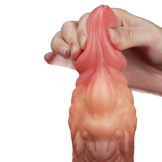 Lovetoy 7 Inch Dual Layered Silicone Cock by Lovetoy – Discreet Sex Toys & Erotic Games from My Devilish Desires