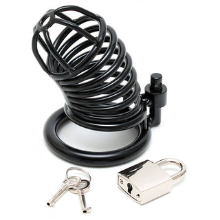 Metal Male Chastity Device With Padlock by Rimba – Discreet Sex Toys & Erotic Games from My Devilish Desires