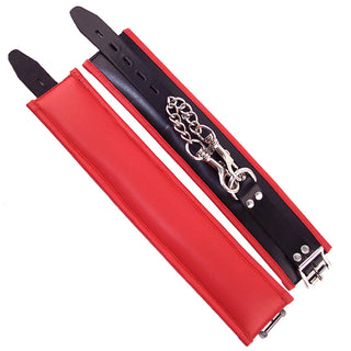 Rouge Garments Wrist Cuffs Padded Red Trimmed by Rouge Garments – Discreet Sex Toys & Erotic Games from My Devilish Desires