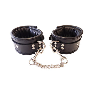 Rouge Garments Wrist Cuffs Padded Black by Rouge Garments – Discreet Sex Toys & Erotic Games from My Devilish Desires