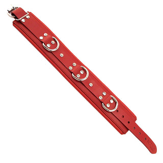 Rouge Garments Red Padded Collar by Rouge Garments – Discreet Sex Toys & Erotic Games from My Devilish Desires