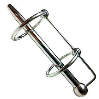 Rouge Stainless Steel Double Ring Sperm Stopper by Rouge Garments – Discreet Sex Toys & Erotic Games from My Devilish Desires