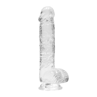 RealRock 6 Inch Transparent Realistic Crystal Clear Dildo by Shots Toys – Discreet Sex Toys & Erotic Games from My Devilish Desires