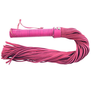 Rouge Garments Pink Suede Flogger by Rouge Garments – Discreet Sex Toys & Erotic Games from My Devilish Desires