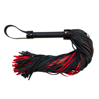 Rouge Garments Leather Croc Print Flogger by Rouge Garments – Discreet Sex Toys & Erotic Games from My Devilish Desires