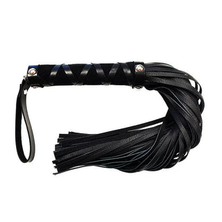 Rouge Short Leather Flogger With Studs by Rouge Garments – Discreet Sex Toys & Erotic Games from My Devilish Desires