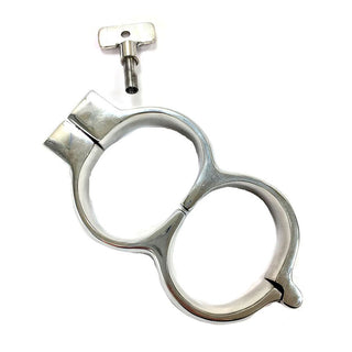 Rouge Stainless Steel Lockable Wrist Cuffs by Rouge Garments – Discreet Sex Toys & Erotic Games from My Devilish Desires