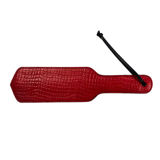 Rouge Garments Leather Croc Print Paddle by Rouge Garments – Discreet Sex Toys & Erotic Games from My Devilish Desires