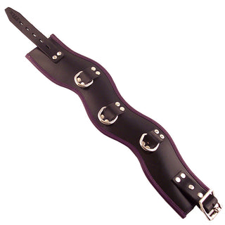 Rouge Garments Black And Purple Padded Posture Collar by Rouge Garments – Discreet Sex Toys & Erotic Games from My Devilish Desires