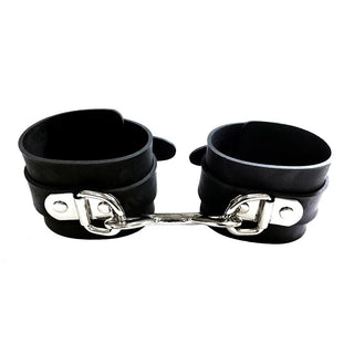 Rouge Garments Black Rubber Ankle Cuffs by Rouge Garments – Discreet Sex Toys & Erotic Games from My Devilish Desires