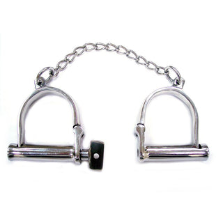 Rouge Stainless Steel Wrist Shackles by Rouge Garments – Discreet Sex Toys & Erotic Games from My Devilish Desires
