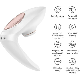 Satisfyer Pro 4 Couples by Satisfyer Pro – Discreet Sex Toys & Erotic Games from My Devilish Desires