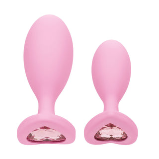 First Time Crystal Booty Duo Butt Plugs by California Exotic – Discreet Sex Toys & Erotic Games from My Devilish Desires