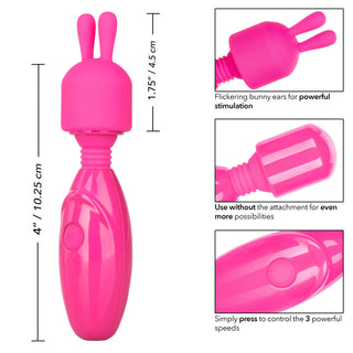 Tiny Teasers Rechargeable Bunny Vibrator by California Exotic – Discreet Sex Toys & Erotic Games from My Devilish Desires