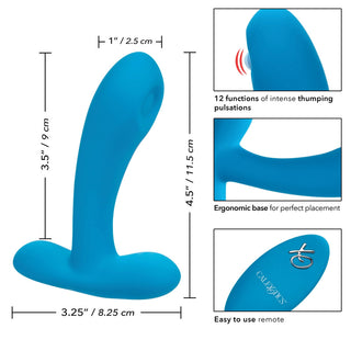 Remote Controlled Pulsing Pleaser Vibrator by California Exotic – Discreet Sex Toys & Erotic Games from My Devilish Desires