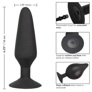 XL Silicone Inflatable Butt Plug by California Exotic – Discreet Sex Toys & Erotic Games from My Devilish Desires