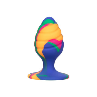 Cheeky Medium Swirl Tie Dye Butt Plug by Toy Joy Sex Toys – Discreet Sex Toys & Erotic Games from My Devilish Desires