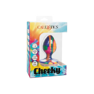 Cheeky Medium Swirl Tie Dye Butt Plug by Toy Joy Sex Toys – Discreet Sex Toys & Erotic Games from My Devilish Desires