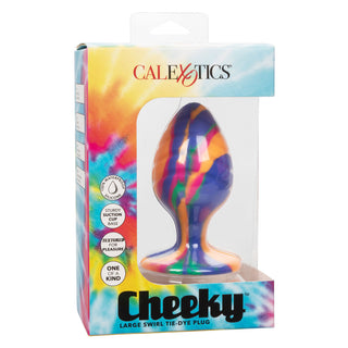 Cheeky Large Swirl Tie Dye Butt Plug by Toy Joy Sex Toys – Discreet Sex Toys & Erotic Games from My Devilish Desires