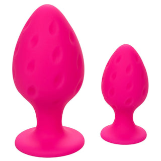 Cheeky Butt Plug Duo Pink by California Exotic – Discreet Sex Toys & Erotic Games from My Devilish Desires