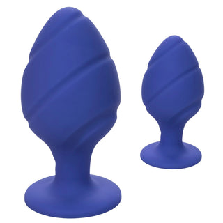 Cheeky Butt Plug Duo Purple by California Exotic – Discreet Sex Toys & Erotic Games from My Devilish Desires